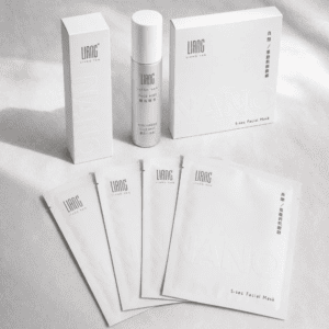 LIANG YAN 5-Second Two-Piece Facial Mask & Face Mist Set - 5 Masks + 30ml